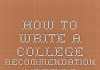 Recommendation Letter